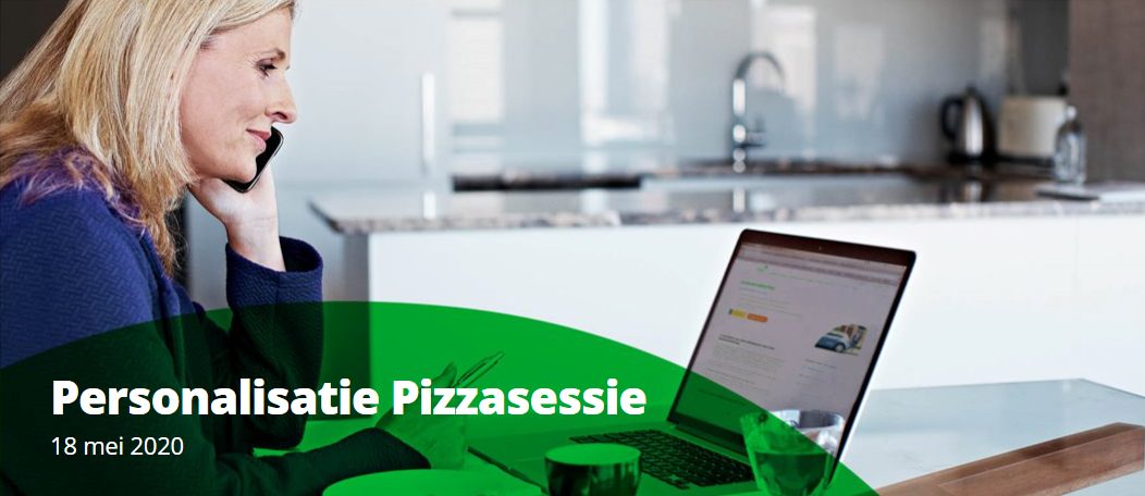 Pizzasessie — kennis delen rond een pizza