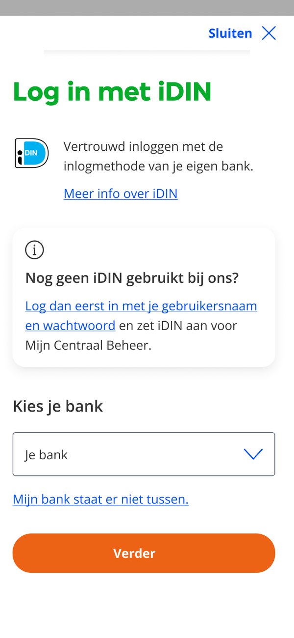 Variant 1 — eerste redesign poging
