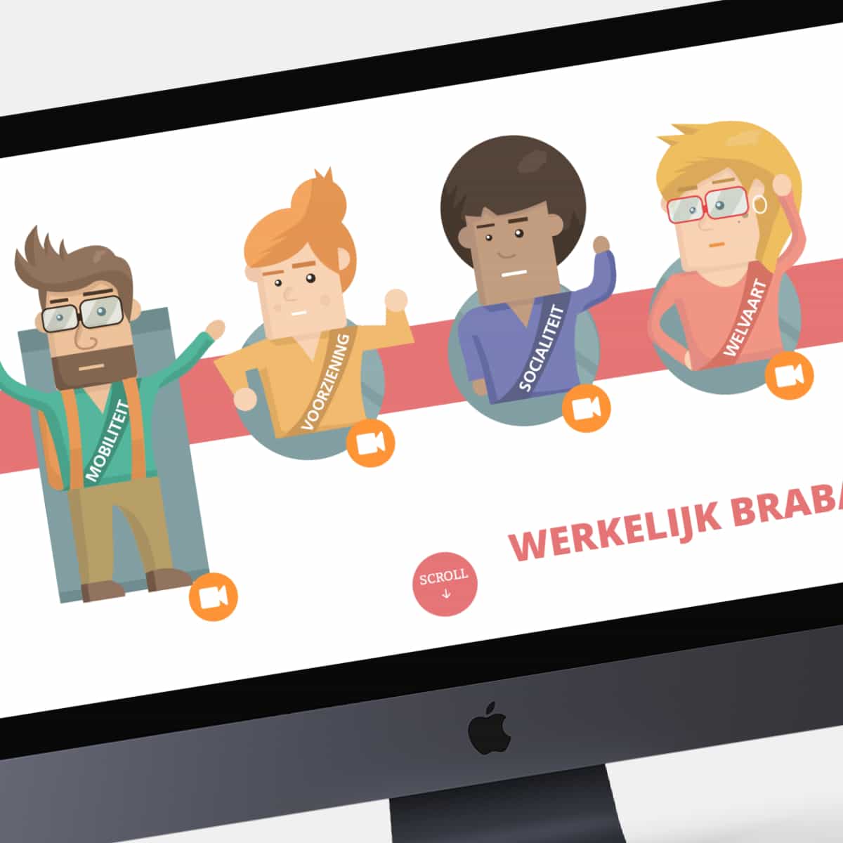 Werkelijk Brabant, interactief concept